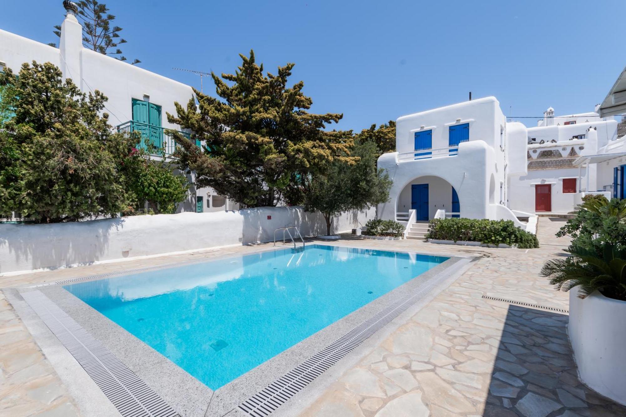 Olive Tree Mykonos Town Semi-Basement Apartment Εξωτερικό φωτογραφία